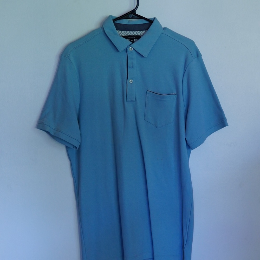 Men's Blue Polo Shirt